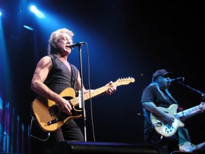 Eric Carmen and Wally Bryson of Raspberries during Raspberries in Concert – September 17, 2005 at House of Blues in Atlantic City, New Jersey, United States.
WireImage