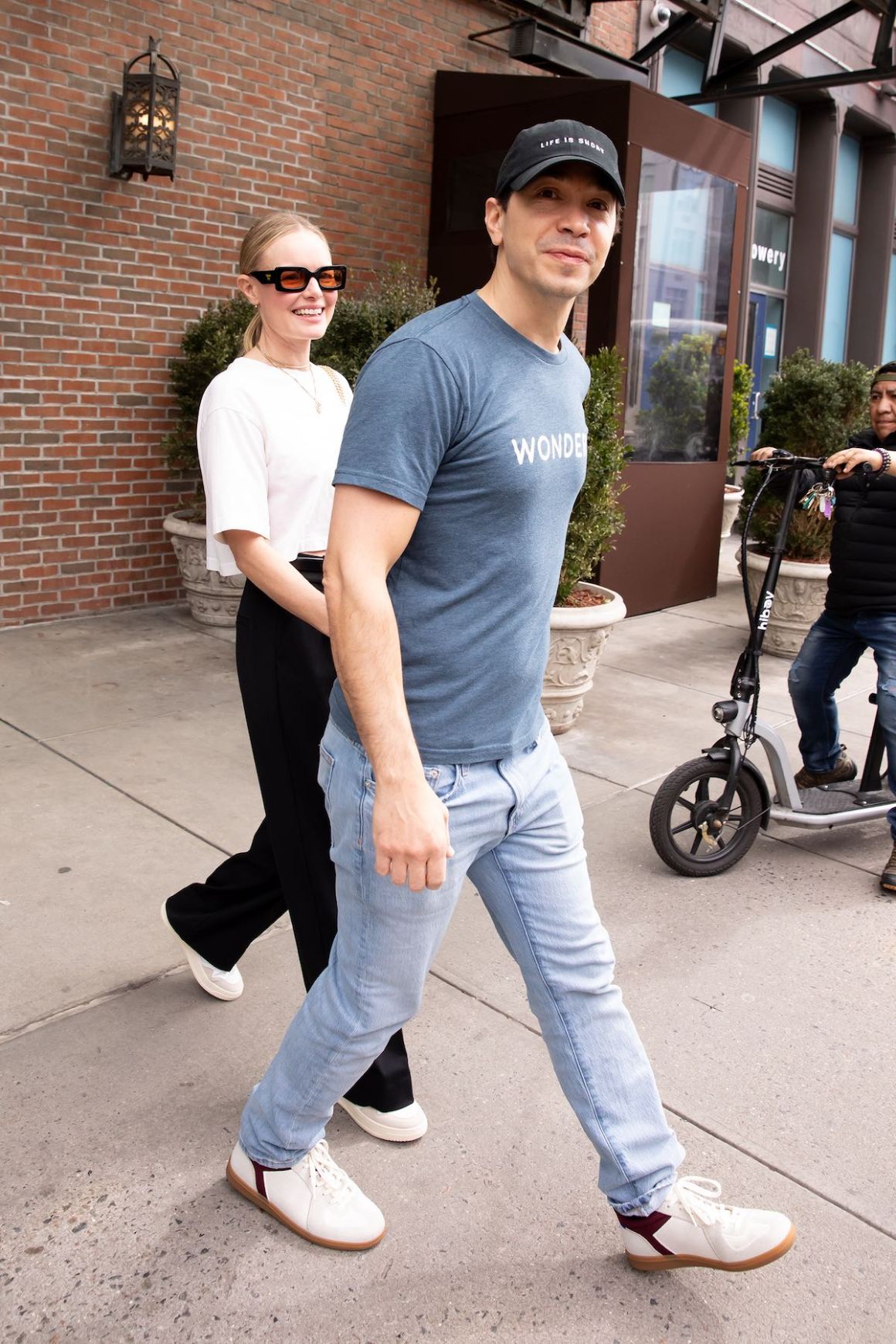 Justin Long And Kate Bosworth Out In New York City
