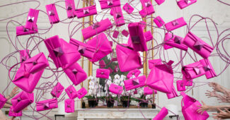 Valentino bags for Maison Valentino Paris. Look 5 © Pelle Cass
