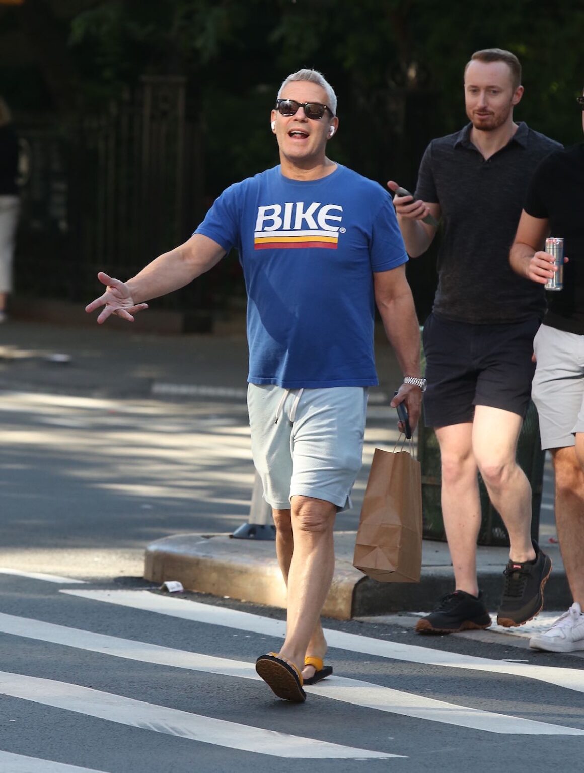 Andy Cohen out in New York City
