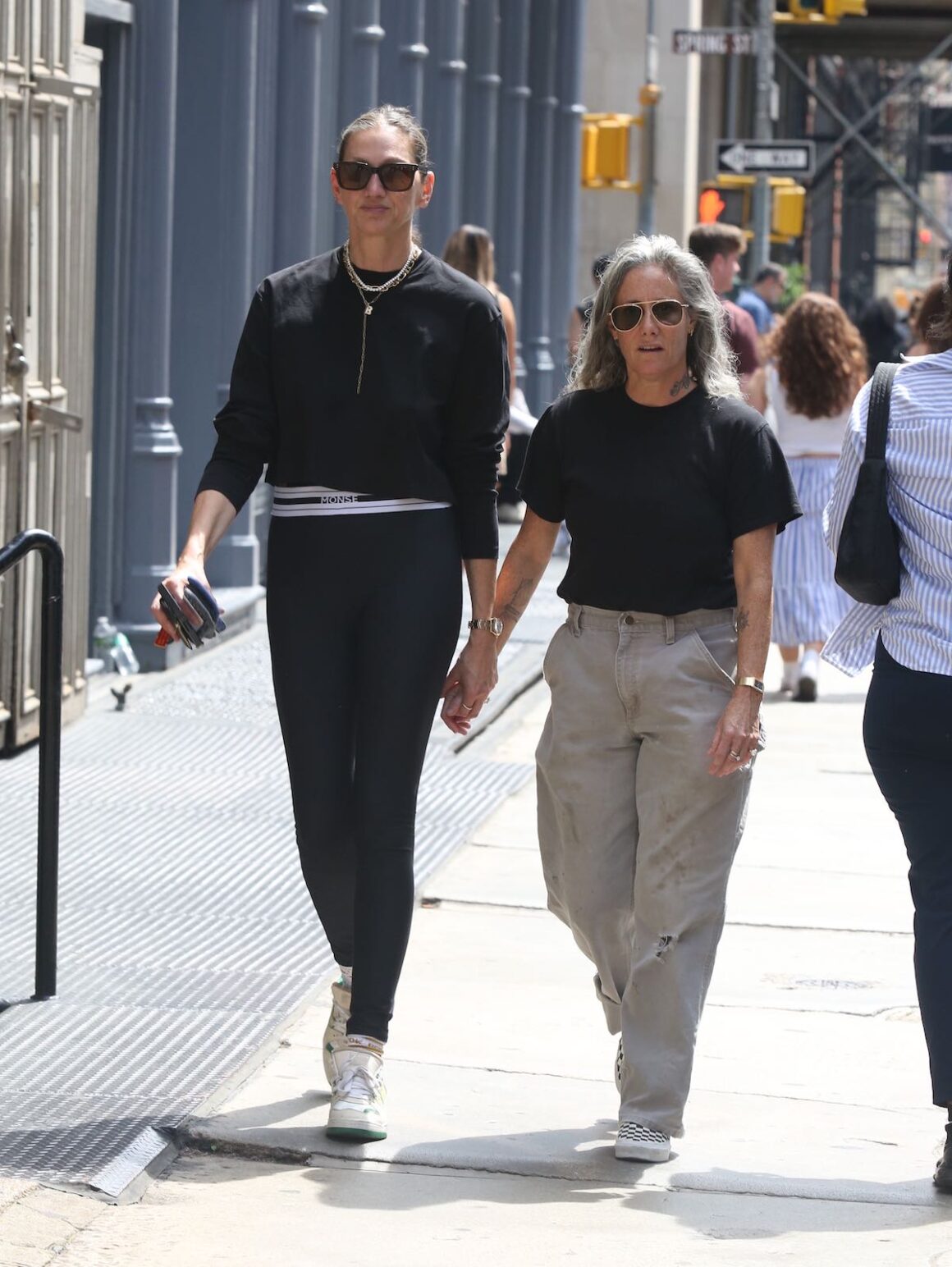 Jenna Lyons And Fiance Cass Bird Out In New York City