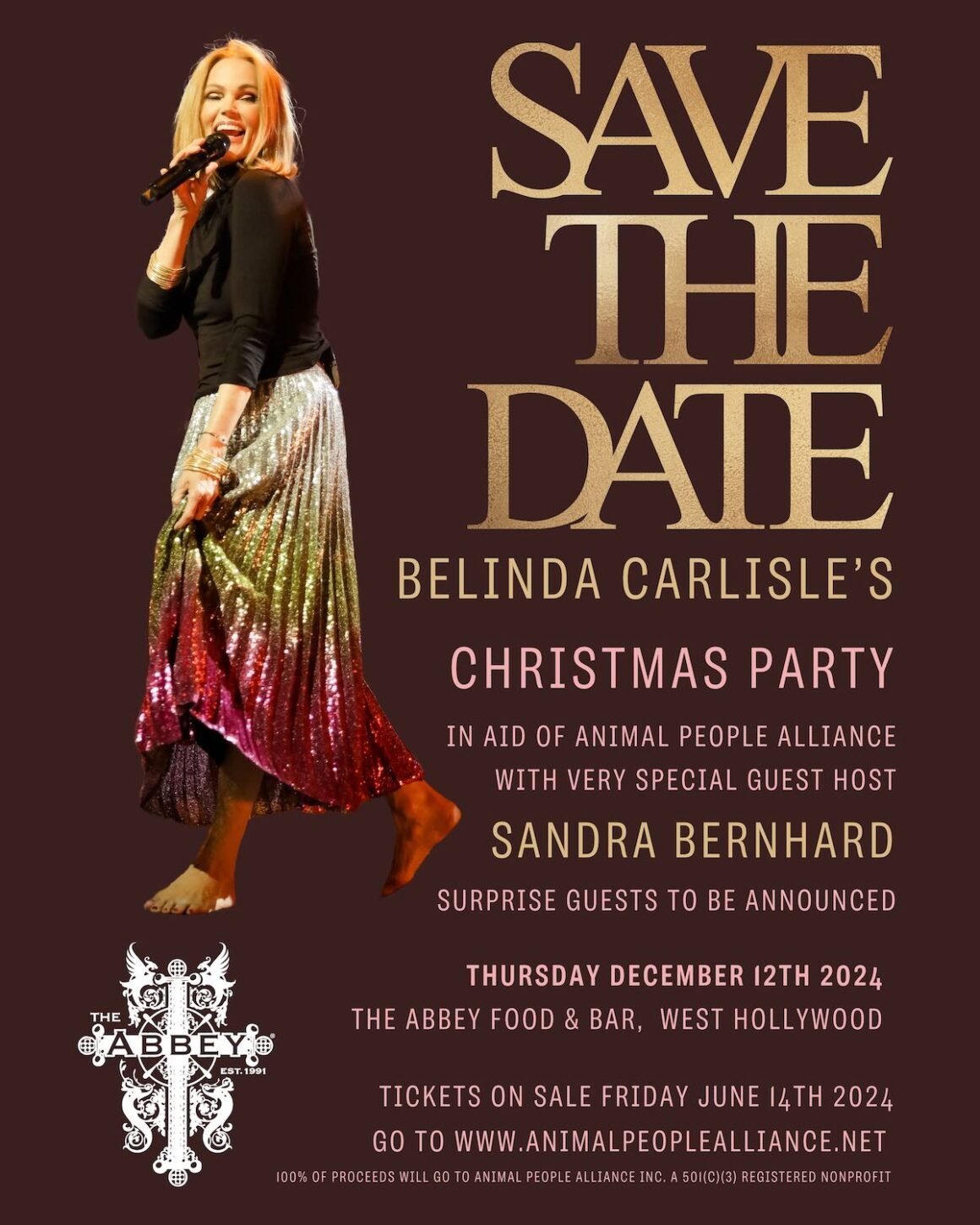 Belinda Carlisle Animal People Alliance