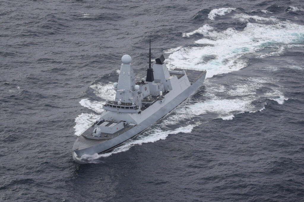 HMS Diamond. Royal Navy